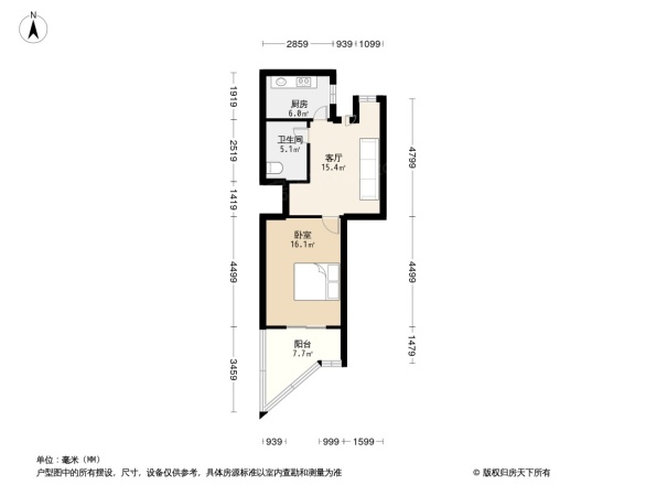 海鸿公寓户型图