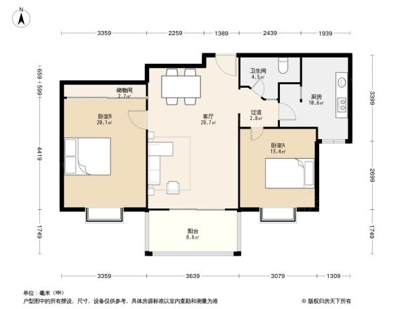 大上海紫金城户型图