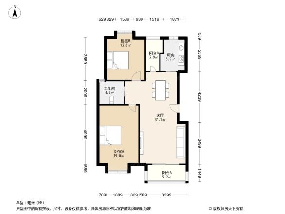 阳明苑户型图