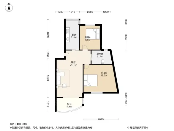 绿川馨康苑户型图