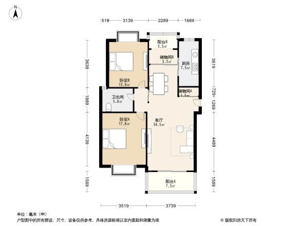 春江锦庐户型图