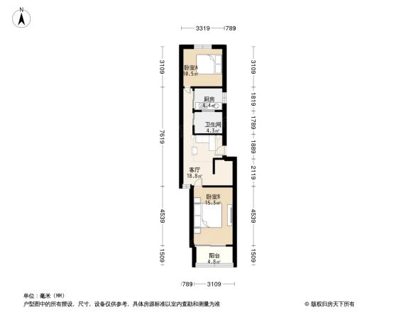 万峰小区户型图