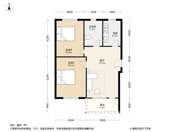 丰庄十三街坊户型图