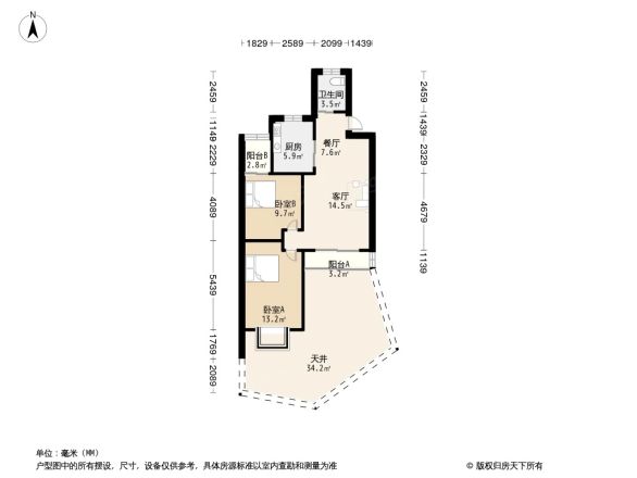 金桥一景户型图