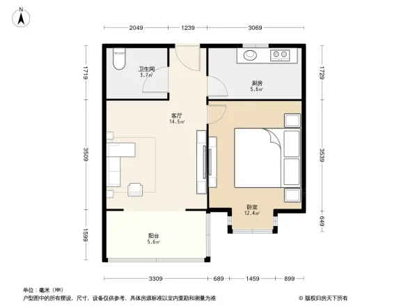 星河翠庭户型图
