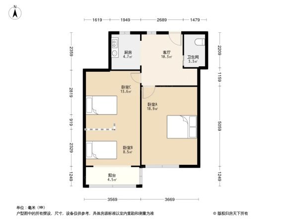 华富小区户型图