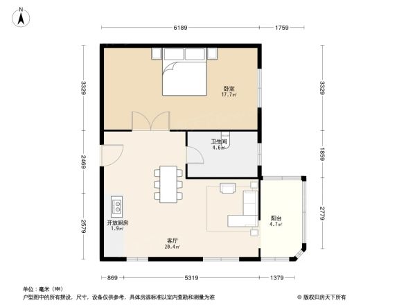 海信花苑户型图
