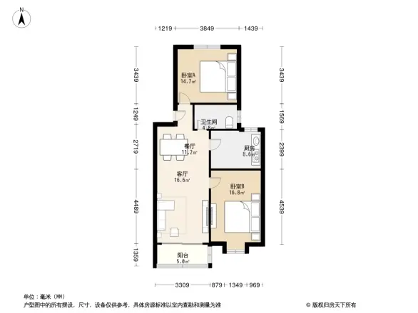 金陵世纪花园户型图