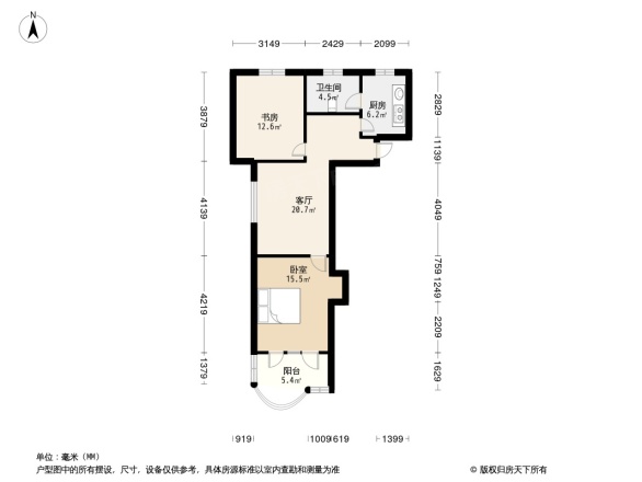 海鸿公寓户型图