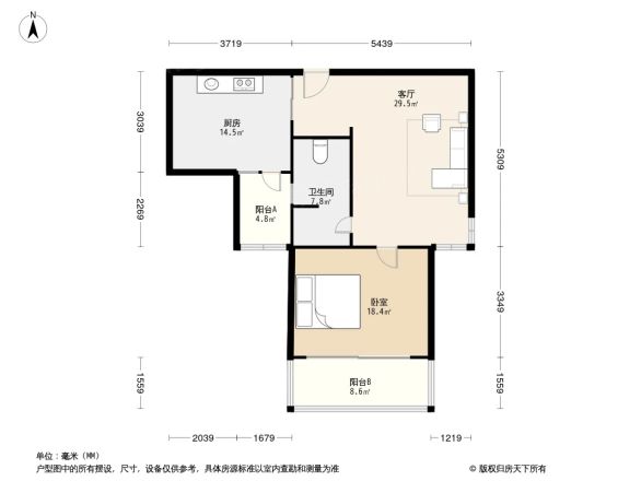 曲阳名邸户型图