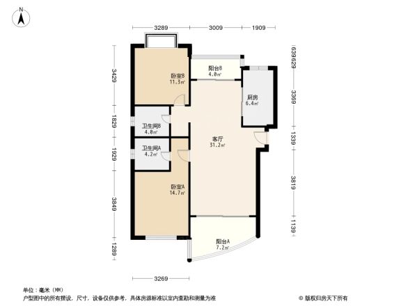 金日世家户型图