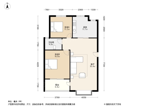 星河翠庭户型图