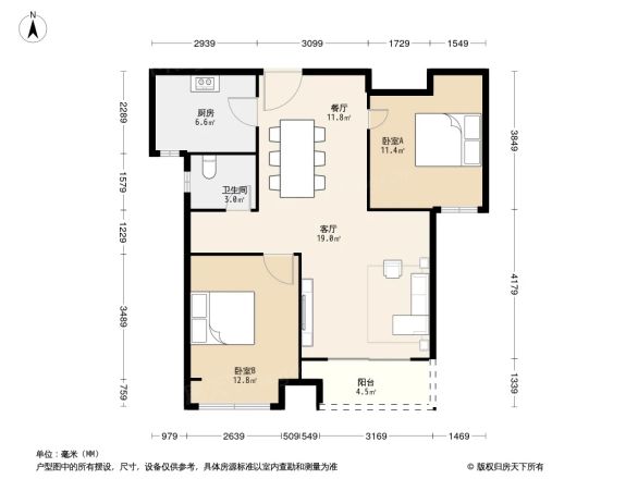 景源名墅户型图