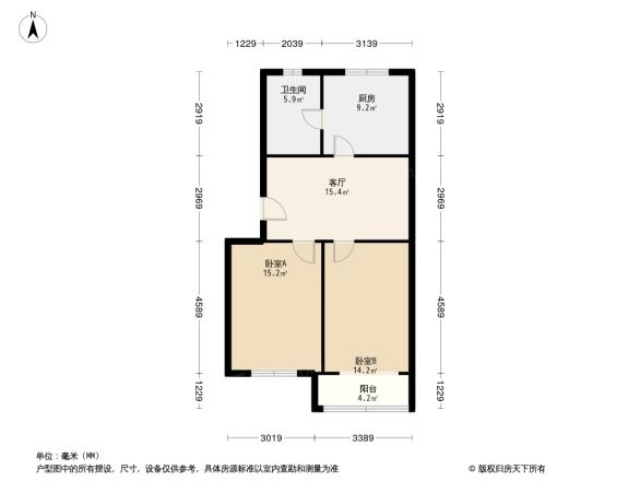 虹梅南苑户型图