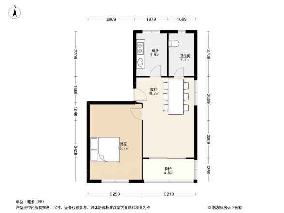 宝山九村户型图