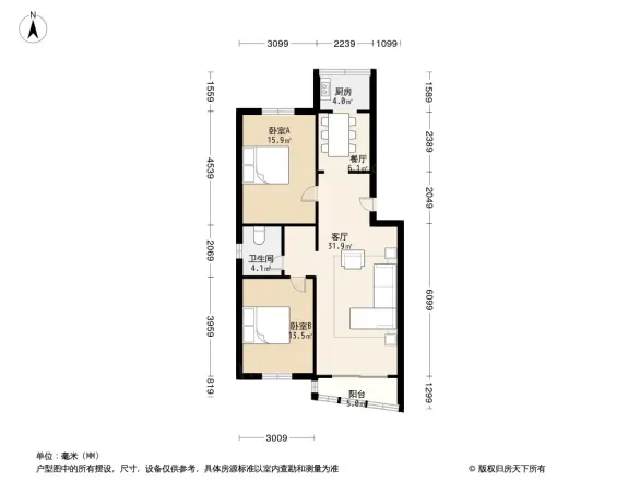 金陵世纪花园户型图