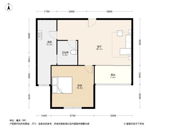 都市富苑户型图