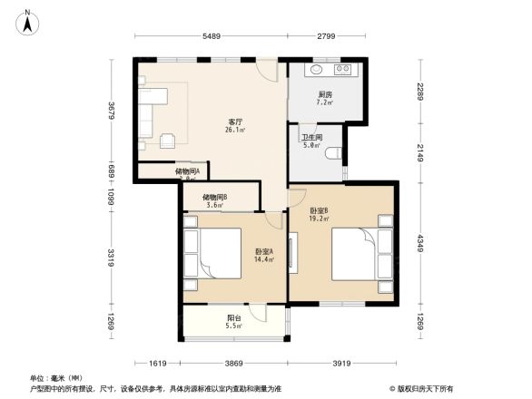 灵芝公寓户型图