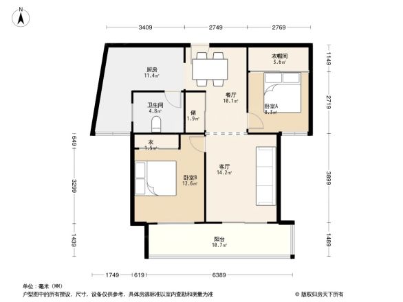 南方城户型图