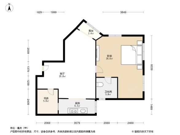 实业公寓户型图