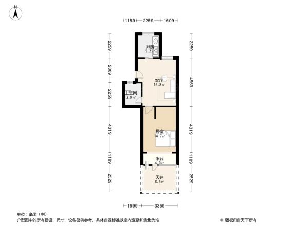 古美三村户型图