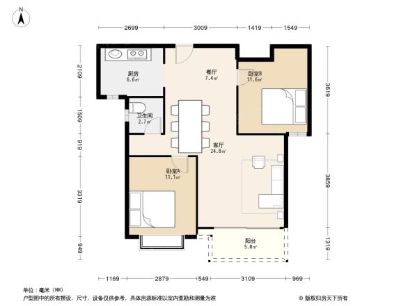 景源名墅户型图