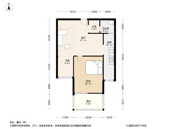 曲阳名邸户型图