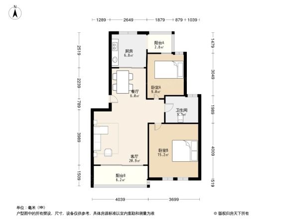 云锦佳苑户型图
