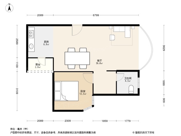 名仕苑户型图