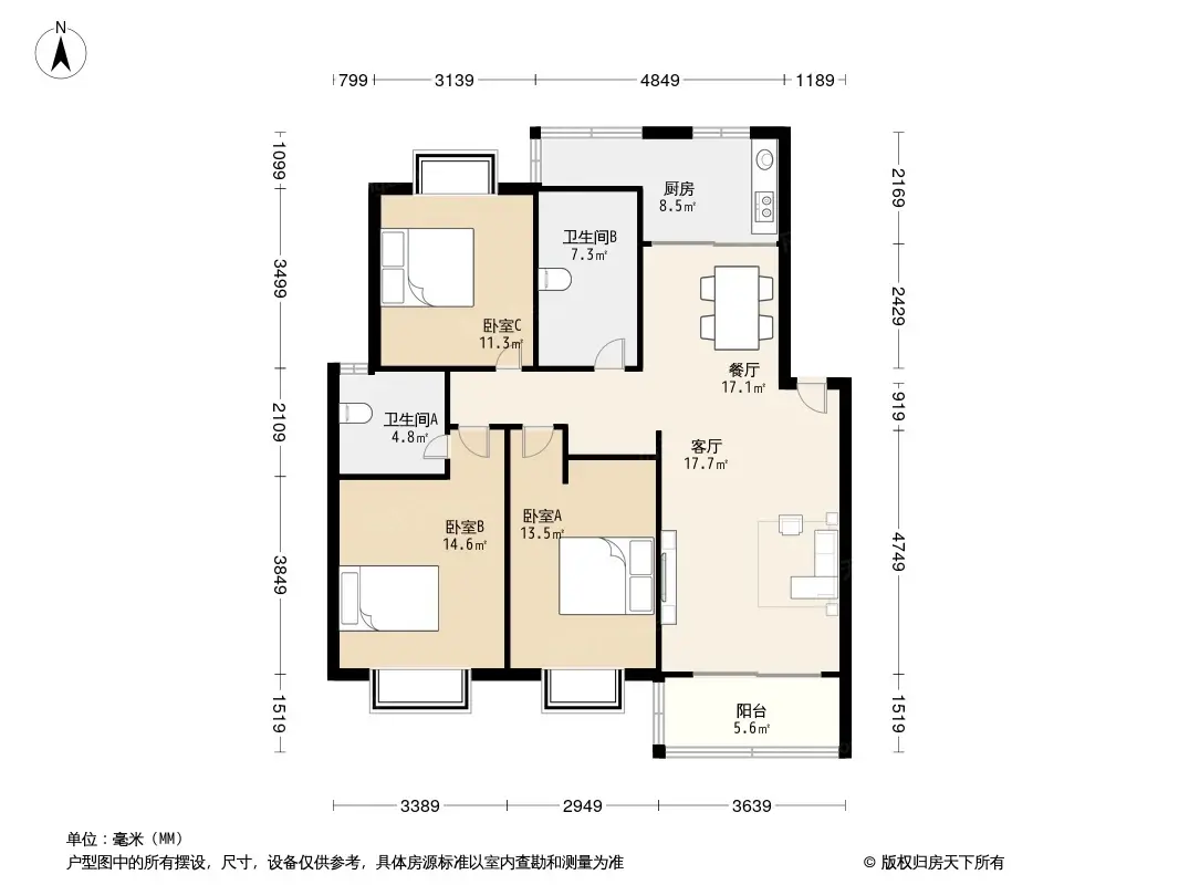 金都花好悦园户型图图片