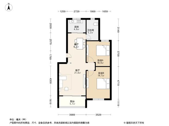 春江锦庐户型图