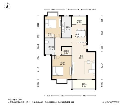 春江锦庐户型图