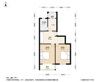 华梅花苑 77.04平2居 南北向简装修 安静不临街