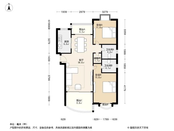 金日世家户型图