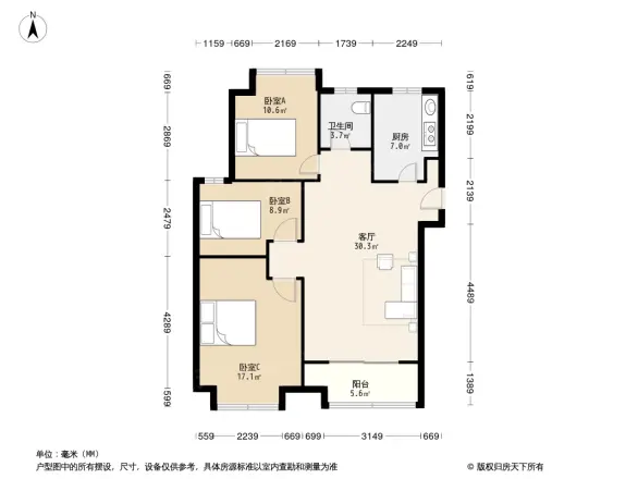 东渡悦来城户型图