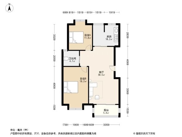 阳明苑户型图