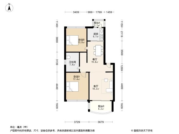 金桥佳苑户型图