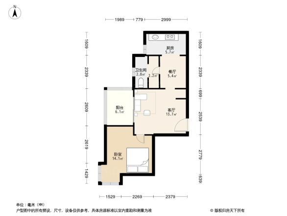 华沁家园户型图