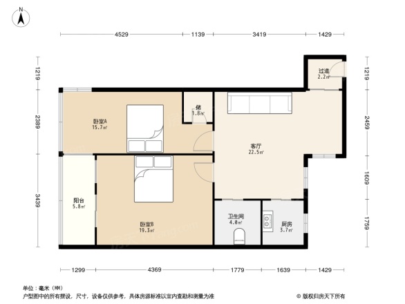 清凉山庄户型图