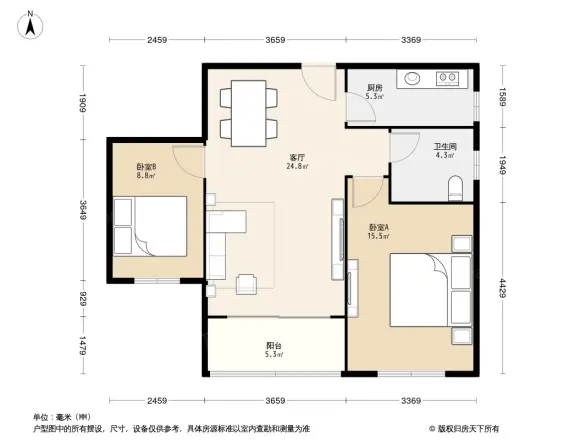 仁恒江湾城一期户型图