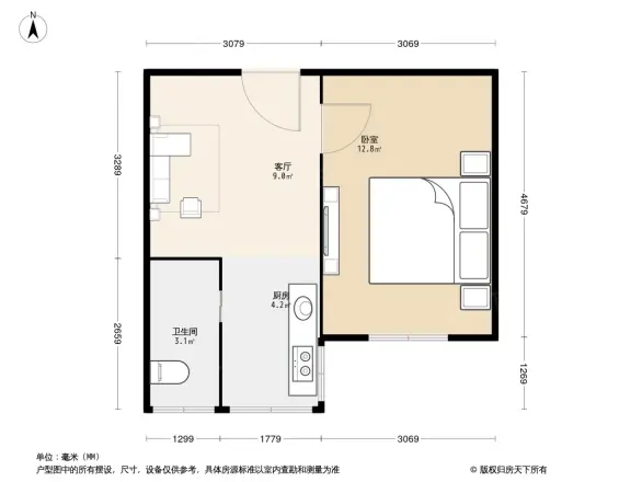 御道街小区户型图