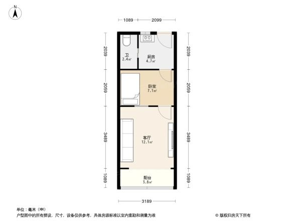 通州路391号户型图