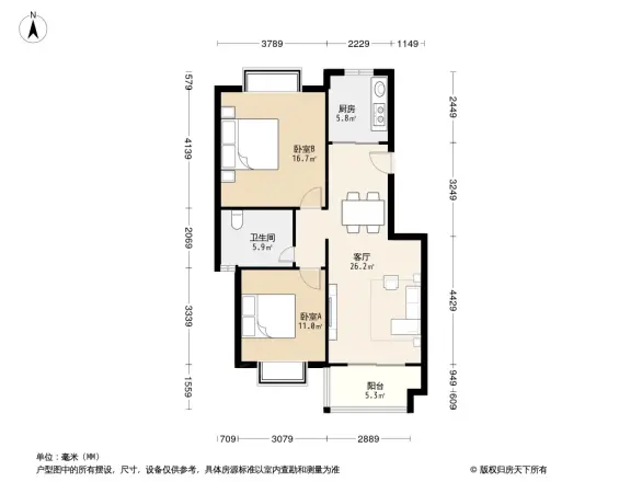 泰山天然居户型图