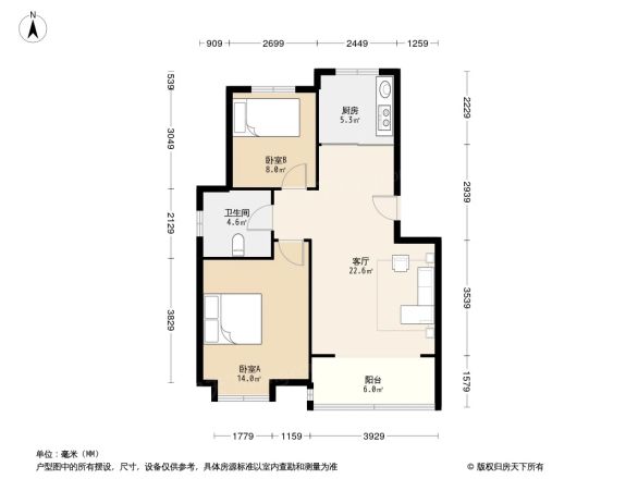 慧华东苑户型图