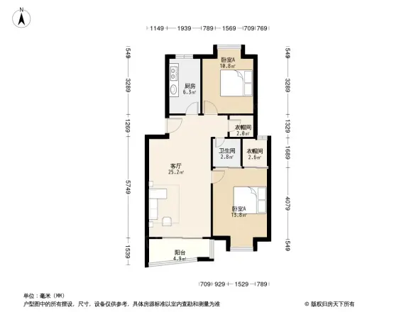 三金福邸户型图