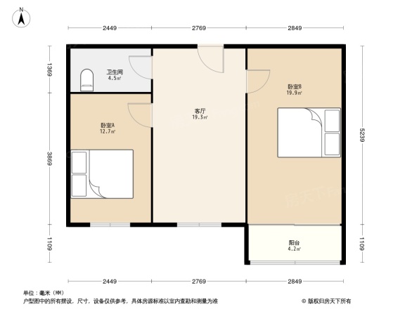 幕府山庄户型图