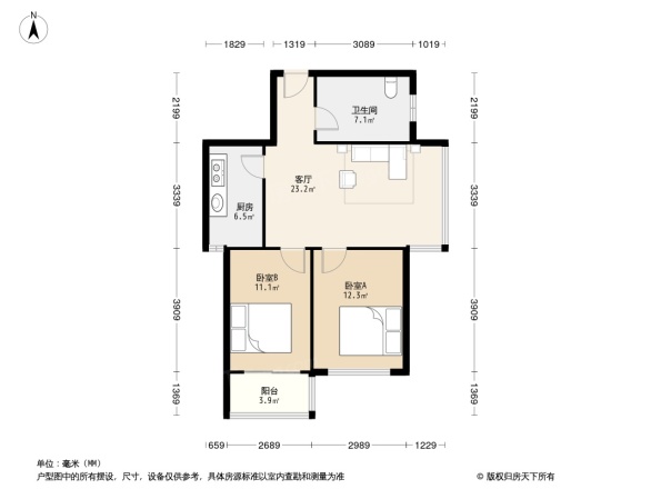 双和园户型图