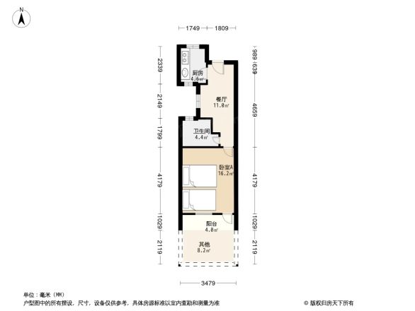 纪念小区户型图