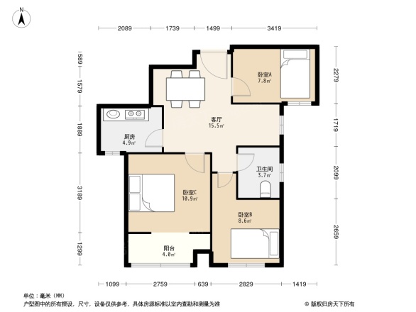 同康苑户型图