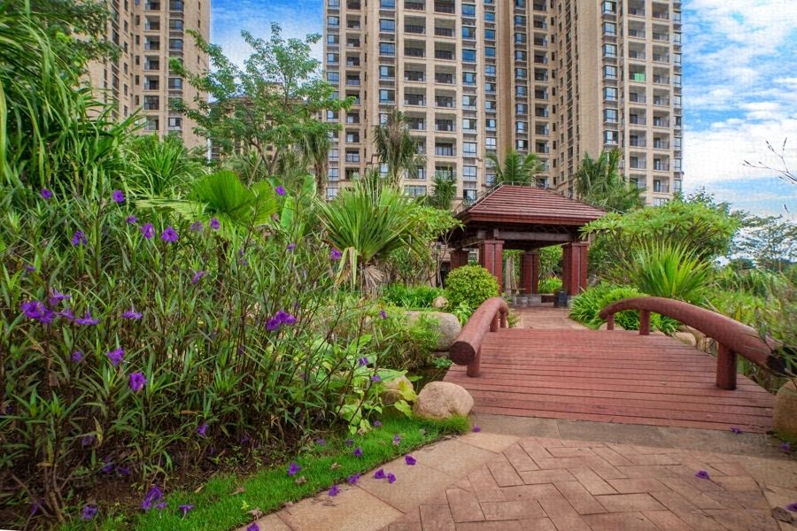 捡漏内部特价精装现房海地春天31万㎡长寿城央公园府邸